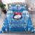 Samoa Rugby Toa Samoa Blue Style Bedding Set - LT2 - Polynesian Pride