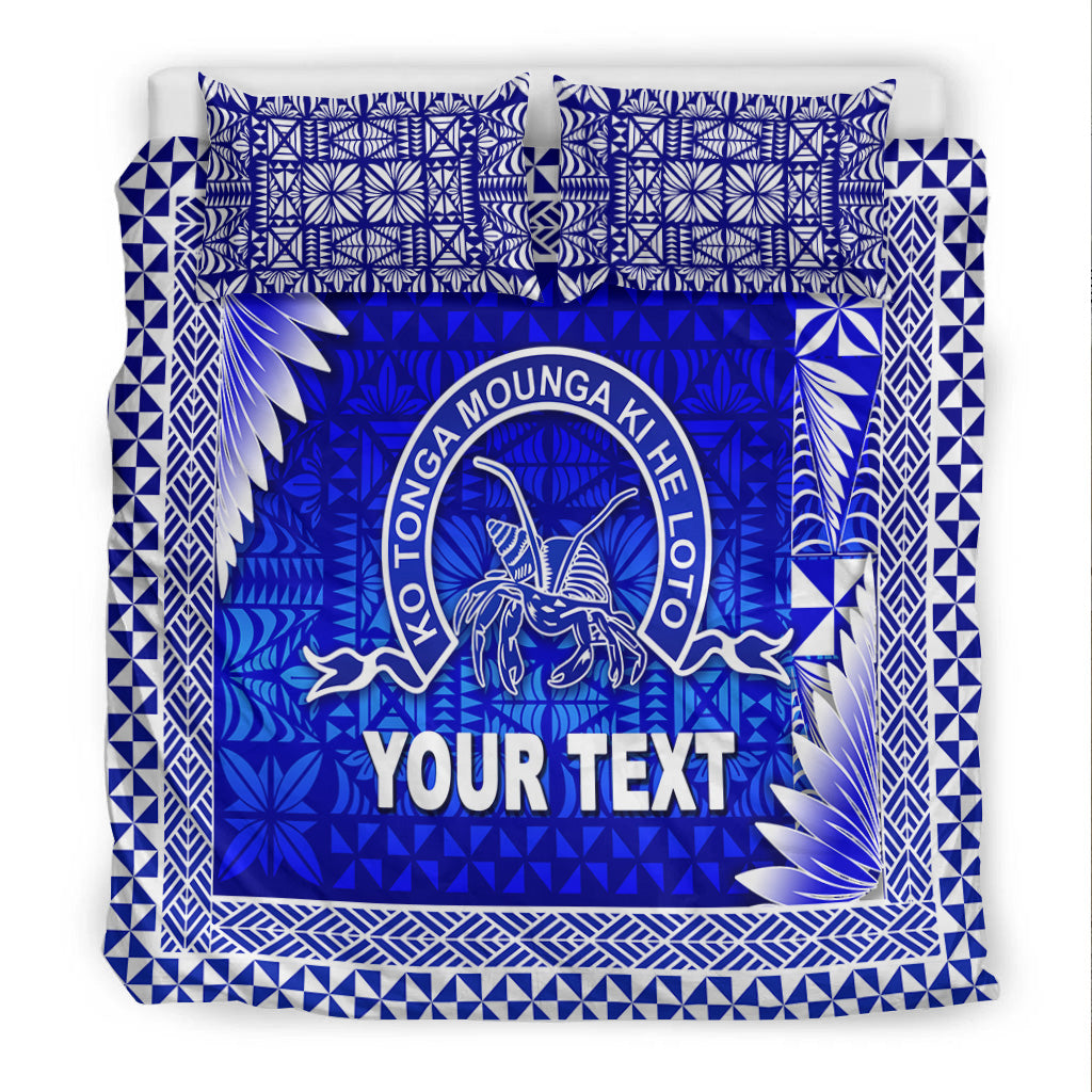 (Custom Personalised) Tonga Queen Salote College Bedding Set Simplified Version LT8 - Polynesian Pride