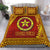 (Custom Personalised) Tonga Eua High School Bedding Set Simplified Version LT8 Maroon - Polynesian Pride