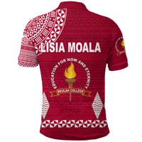 (Lisia Moala) Tonga Beulah College Polo Shirt Simple Style LT8 - Polynesian Pride