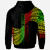 Polynesian Zip Hoodie Polynesian Patterns Reggage Color - Polynesian Pride