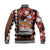 (Custom Personalised) Fiji Baseball Jacket Tagimoucia Mixed Black Tapa Style LT9 - Polynesian Pride