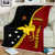 Papua New Guinea Premium Blanket 47th Independence Anniversary - Motu Revareva LT7 White - Polynesian Pride