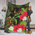 Hawaii Couple Turtle Hibiscus Tropical Valentine Premium Blanket - Levi Style - AH - Polynesian Pride