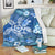 Hawaii Turtle Tropical Flower Polynesian Premium Blanket - Anna Style - AH - Polynesian Pride