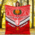 Tonga Rugby Mate Ma'a Tonga Tapa Pattern Blanket - LT2 - Polynesian Pride