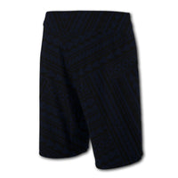 Hawaii Kakau Polynesian Kanaka Map Board Shorts - Blue - Polynesian Pride