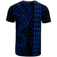 Hawaii Kakau Polynesian T Shirt Pre BFCM 2020 Blue - Polynesian Pride