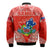 Toa Samoa Polynesian Rugby Bomber Jacket Samoan Flag Red Color LT9 - Polynesian Pride