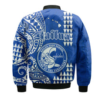 Hawaii Kailua High School Bomber Jacket Tribal Kakau LT9 - Polynesian Pride
