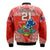 (Custom Personalised) Toa Samoa Polynesian Rugby Bomber Jacket Samoan Flag Red Color LT9 - Polynesian Pride