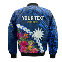 (Custom Personalised) Nauru Independence Day Bomber Jacket Polynesian Tropical LT9 - Polynesian Pride