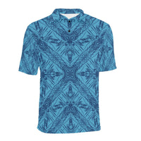 Polynesian Polo Shirt Blue - Polynesian Pride