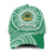 Tonga Saineha High School Classic Cap Tongan Ngatu Pattern Ver.01 LT14 Classic Cap Universal Fit Green - Polynesian Pride