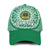 (Custom Personalised) Tonga Saineha High School Classic Cap Tongan Ngatu Pattern Ver.02 LT14 Classic Cap Universal Fit Green - Polynesian Pride