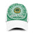 (Custom Personalised) Tonga Saineha High School Classic Cap Tongan Ngatu Pattern Ver.04 LT14 Classic Cap Universal Fit Green - Polynesian Pride