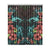 Turtle And Shark With Hibiscus Window Curtain ( Two Piece) Turquoise One Size 52"x120"(Two Piece) Black - Polynesian Pride