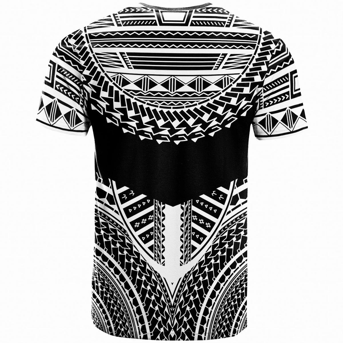 Pohnpei T Shirts Tribal Pattern Cool Style White Color - Polynesian Pride