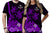 Custom New Caledonia Valentine Couple T Shirt My Sunshine Polynesia Turtle Purple LT14 - Polynesian Pride