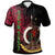 Vanuatu Polo Shirt Custom Turtle Polynesian Style Unisex Black - Polynesian Pride