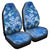 Hawaii Turtle Tropical Flower Polynesian Car Seat Covers - Anna Style - AH Universal Fit Pastel - Polynesian Pride