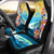 Hawaii Dolphin Plumeria Surfing Polynesian Car Seat Covers - Muriel Style - AH - Polynesian Pride