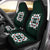 Hawaiian Quilt Monstera Leaves And Turtle Car Seat Covers - AH - Polynesian Pride