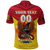 Custom Papua New Guinea Rugby Kumul Pride Polo Shirt LT2 YELLOW - Polynesian Pride