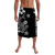 Custom Hawaii Hammerhead Shark Hibiscus Hawaii Pattern Lavalava LT2 Lavalava BLACK - Polynesian Pride