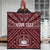 Samoa Personalised Premium Quilt - Samoa Seal In Polynesian Tattoo Style (Red) - Polynesian Pride