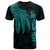 New Caledonia Custom T Shirt Polynesian Wings Turquoise Unisex Turquoise - Polynesian Pride