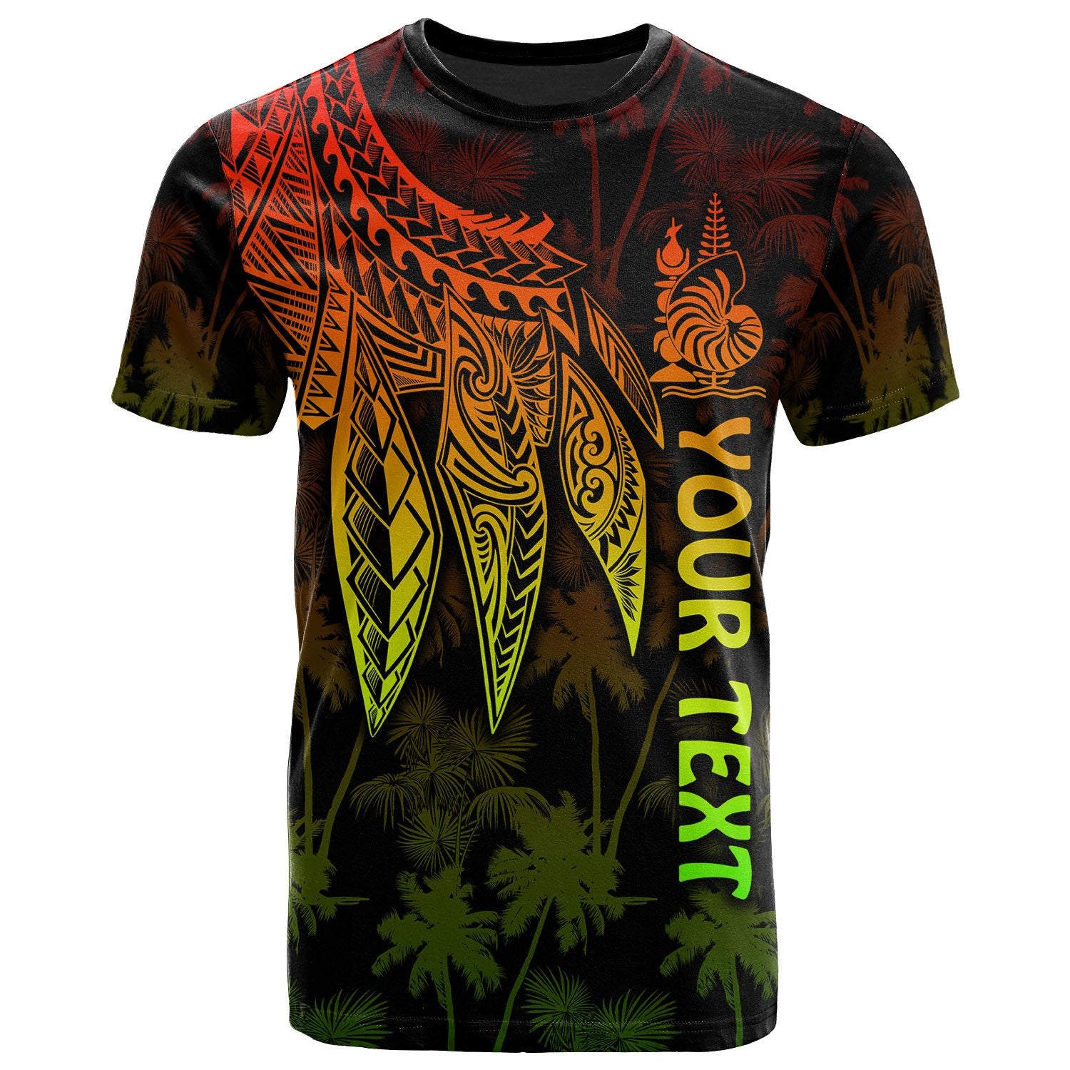 Wallis and Futuna Custom T Shirt Polynesian Wings Reggae Unisex Art - Polynesian Pride