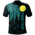 Palau Polynesian Custom Polo Polynesian Wings (Turquoise) Unisex Turquoise - Polynesian Pride