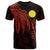 Palau Polynesian Custom T Shirt Polynesian Wings (Red) Unisex Red - Polynesian Pride