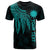 Nauru Custom T Shirt Polynesian Wings (Turquoise) Unisex Turquoise - Polynesian Pride