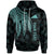 Tokelau Polynesian Custom Hoodie Polynesian Wings (Turquoise) Unisex Turquoise - Polynesian Pride