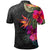 Polynesian Custom Polo Shirt Hibiscus Pattern - Polynesian Pride