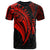 Tahiti Custom T Shirt Polynesian Tahiti Seal Unisex Red - Polynesian Pride