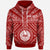 Tahiti Custom Hoodie Tahiti Seal In Polynesian Tattoo Style (Red) Unisex Red - Polynesian Pride