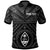 Guam Custom Polo Shirt Guahan Seal With Polynesian Tattoo Style (Black) Unisex Black - Polynesian Pride