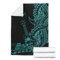 Hawaii Polynesian Premium Blanket Ukulele Turquoise LT13 - Polynesian Pride