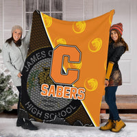 Hawaii Blanket - Campbell High Preimum Blanket - AH - Polynesian Pride