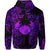 Custom Cancer Zodiac Polynesian Zip Hoodie Unique Style Purple LT8 - Polynesian Pride