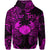 Custom Cancer Zodiac Polynesian Hoodie Unique Style Pink LT8 - Polynesian Pride