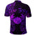 Custom Cancer Zodiac Polynesian Polo Shirt Unique Style Purple LT8 - Polynesian Pride