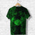 Custom Cancer Zodiac Polynesian T Shirt Unique Style Green LT8 - Polynesian Pride