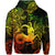 Custom Capricorn Zodiac Polynesian Zip Hoodie Unique Style Reggae LT8 - Polynesian Pride