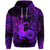 Custom Capricorn Zodiac Polynesian Hoodie Unique Style Purple LT8 - Polynesian Pride