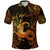 Custom Capricorn Zodiac Polynesian Polo Shirt Unique Style Gold LT8 - Polynesian Pride