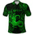 Custom Capricorn Zodiac Polynesian Polo Shirt Unique Style Green LT8 - Polynesian Pride